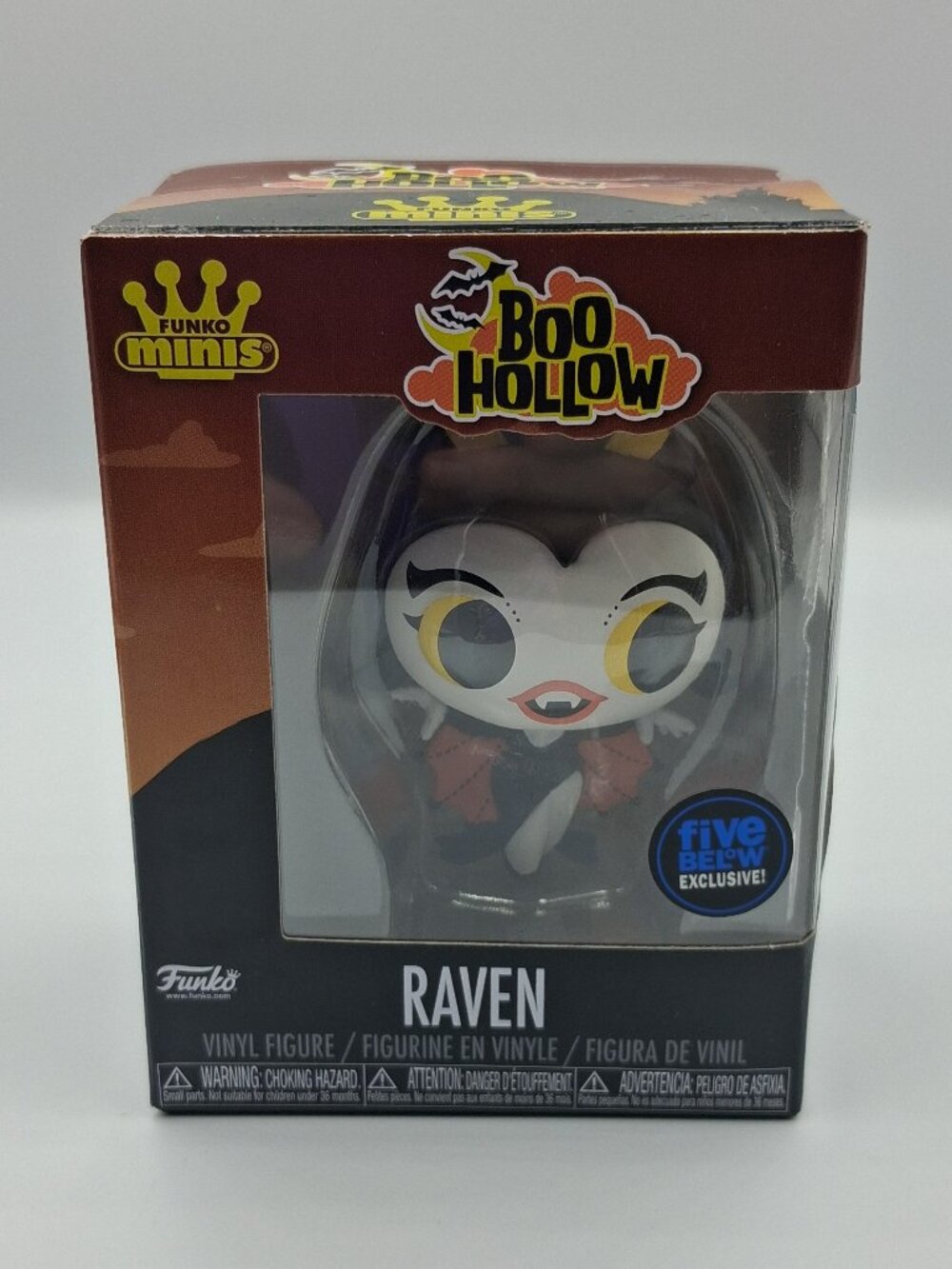 Funko Minis Boo Hollow Raven Vinyl Figure Five Below Exclusive